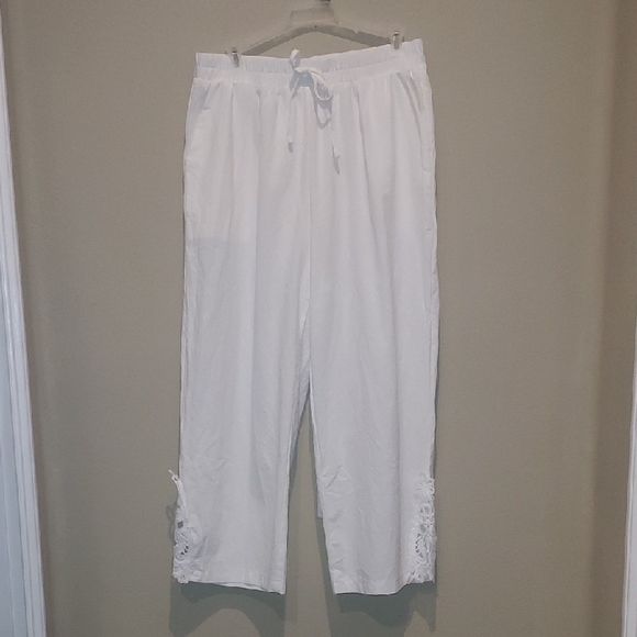 Embroidered Pants - Picture 1 of 10